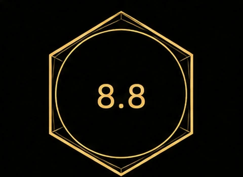 Metric Class 8.8 head marking diagram