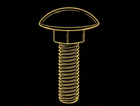 Carriage Bolt diagram