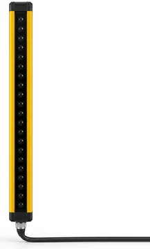 A safety light curtain bar